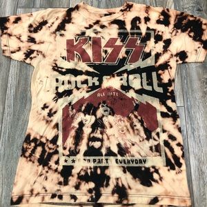 KISS bleached T-Shirt